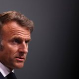 Les électeurs d'Emmanuel Macron du premier tour de la présidentielle en 2022 ne sont plus que 45% à lui être favorables (archives). KEYSTONE/EPA/MANON CRUZ / POOL